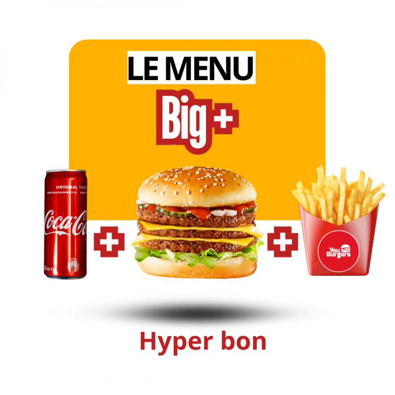 Menu spécial Big +