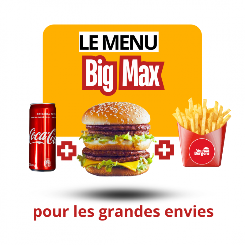 Menu spécial Big Max